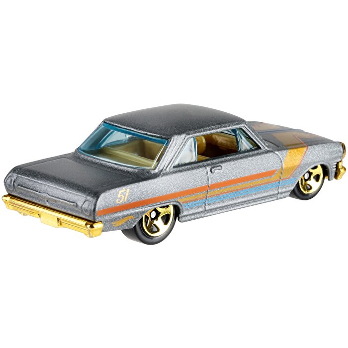 Hot Wheels Krom Ve Alt N Zel Seri Chevy Ii Ghn Arma An Oyuncak