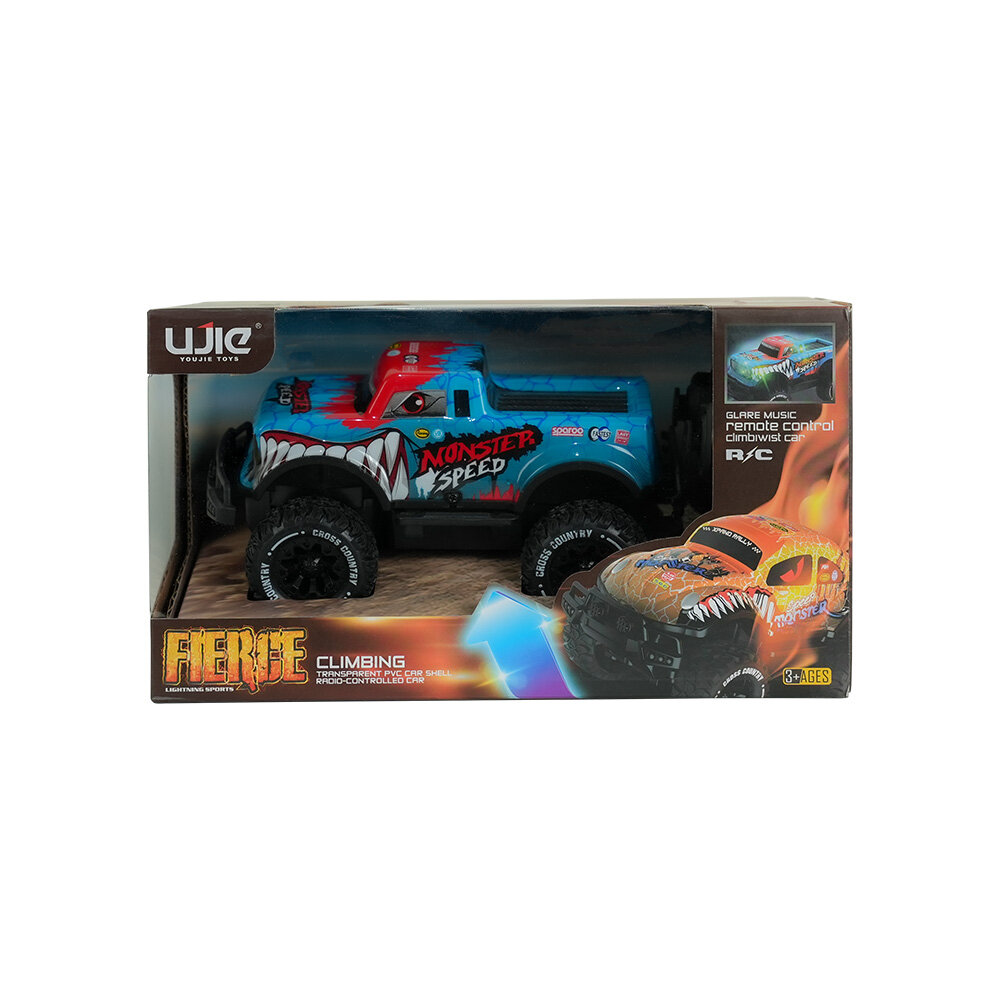 1:20 Uzaktan Kumandalı Full Fonksiyon Speed Monster Kamyonet Mavi
