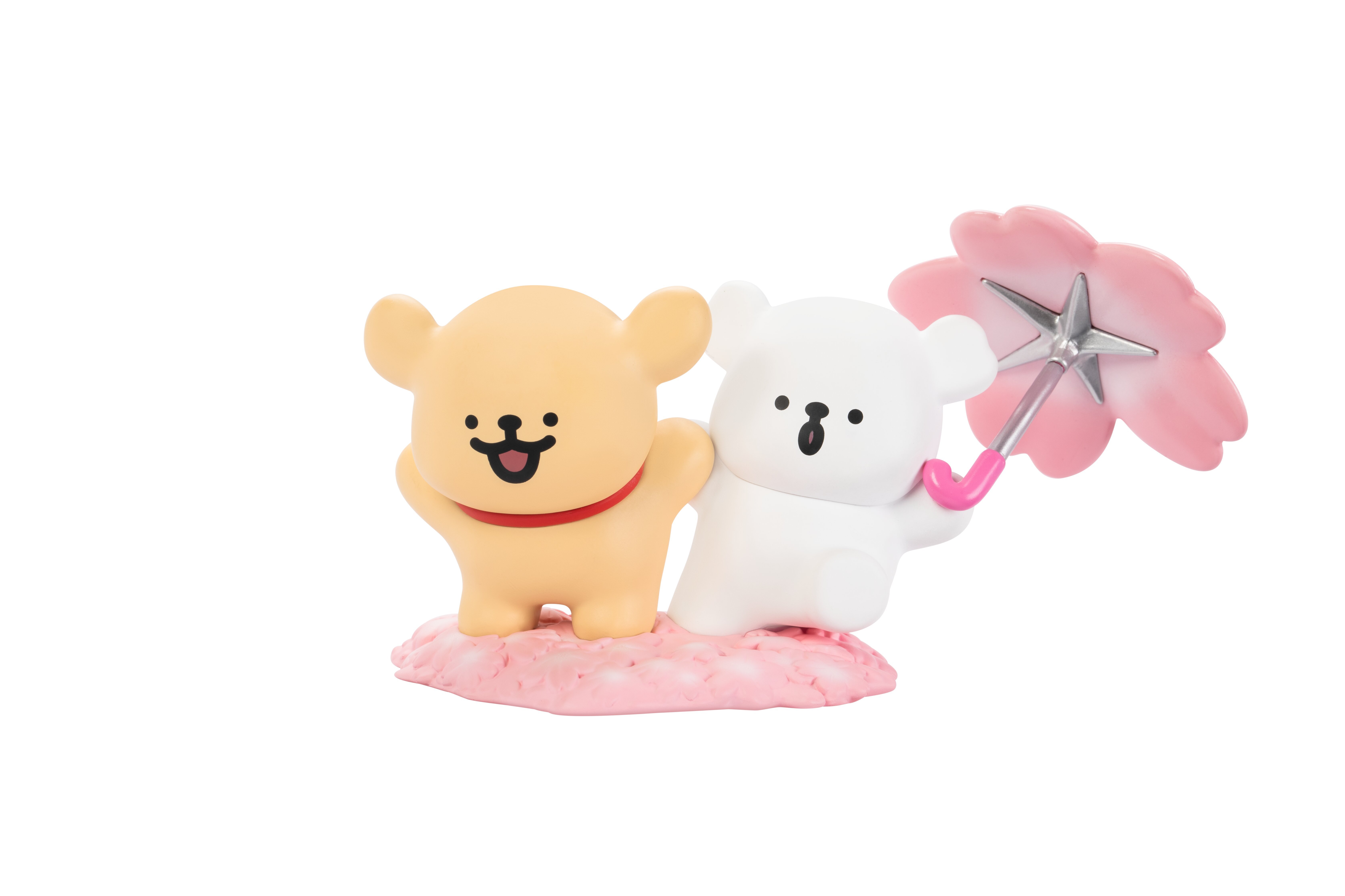 メルール　MELUR THE HAPPY MELUR TOWN BOXセット Maltese Cherry Blossom Serisi Sürpriz Paket Koleksiyon Figürü