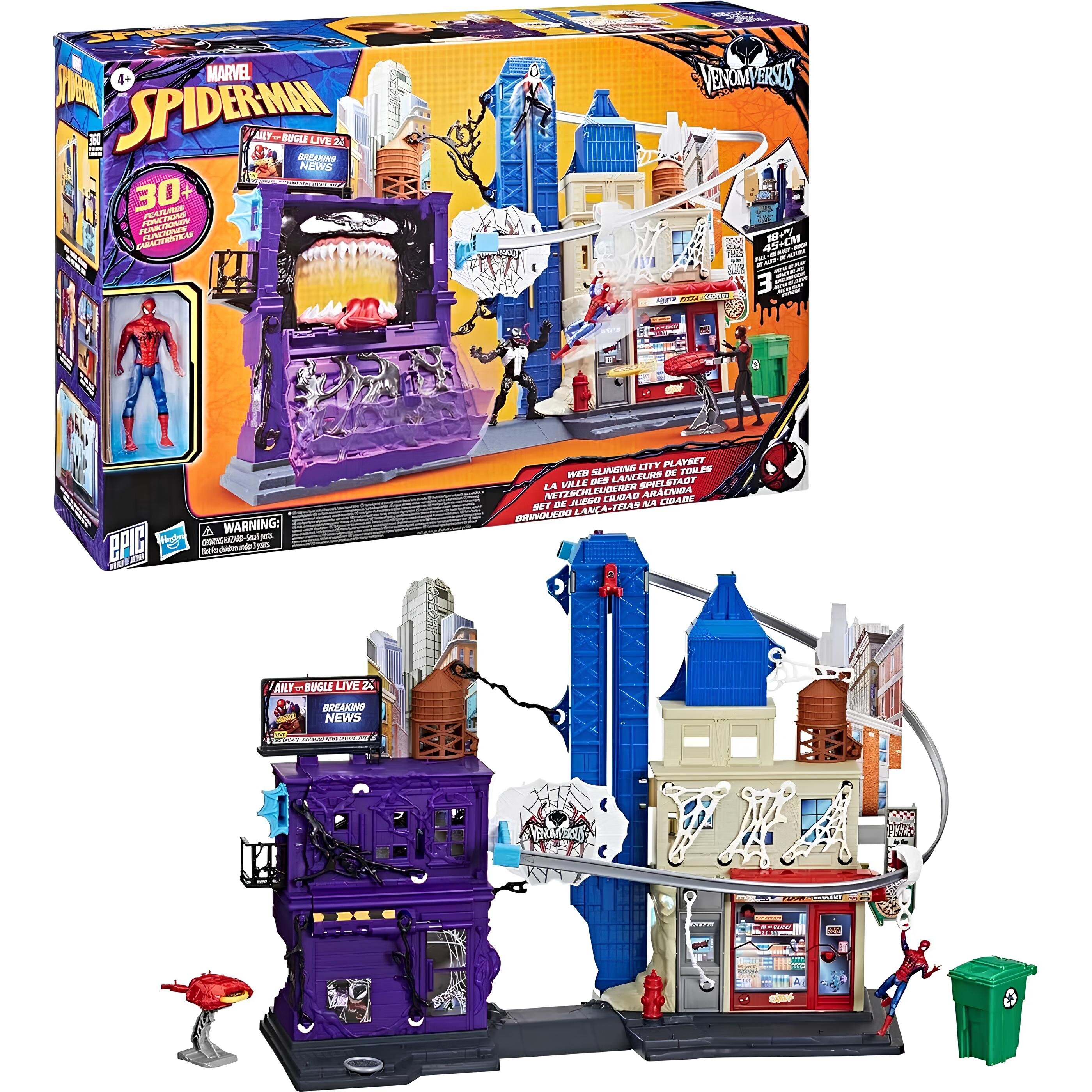 スパイダーマン Alleyway Playset 29-JY0707-11 スパイダーマン Alleyway Playset 29-JY0707-11 Spiderman Alleyway