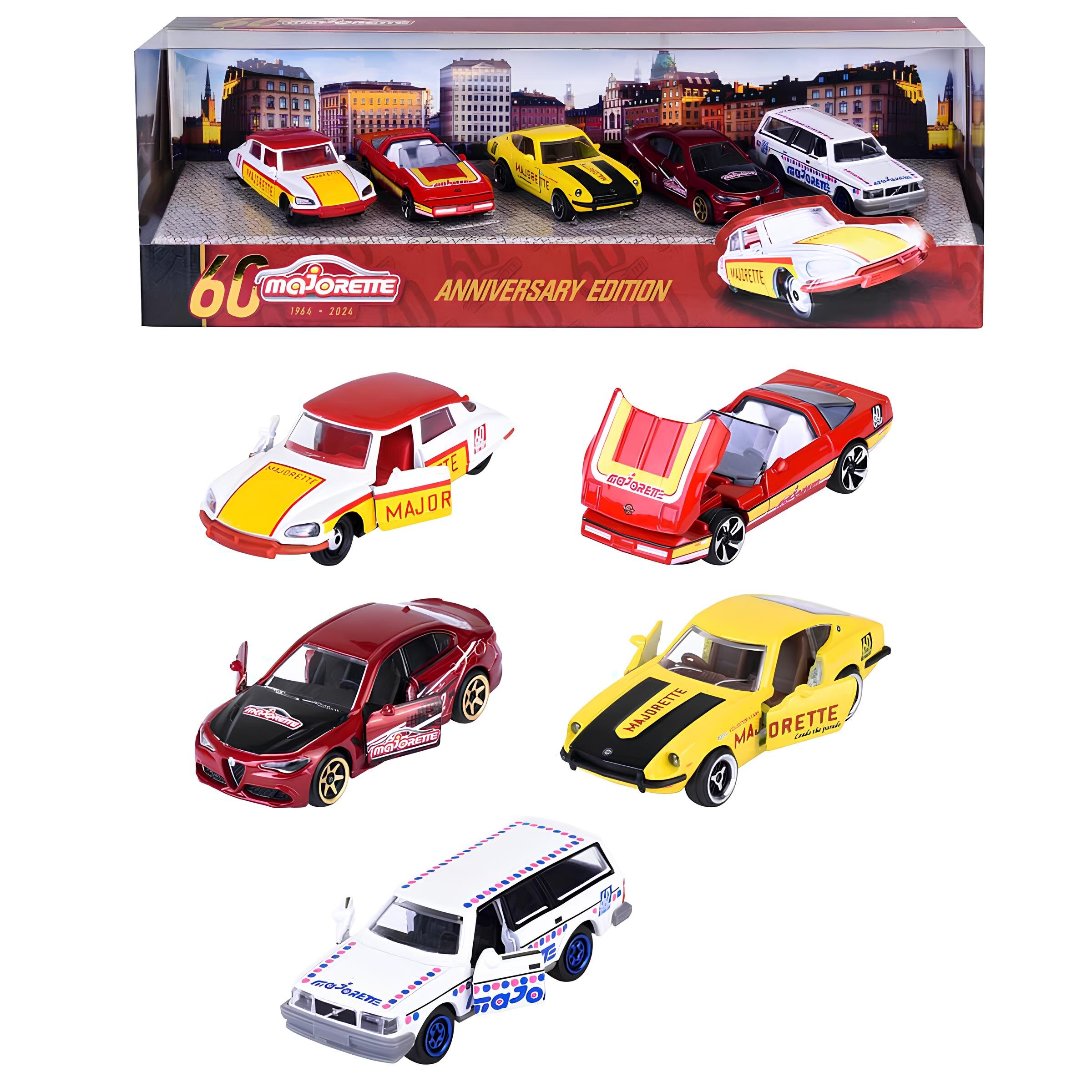 Majorette 60th Anniversary Edition 5'li Koleksiyon Paketi