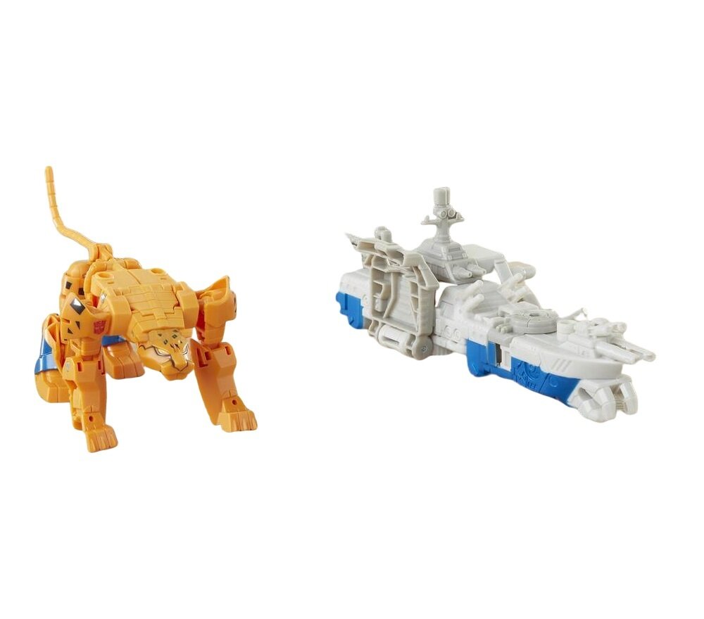 HASBRO TRANSFORMERS CYBERVERSE Spark Armor Figurine Cheetor & Sea Fury