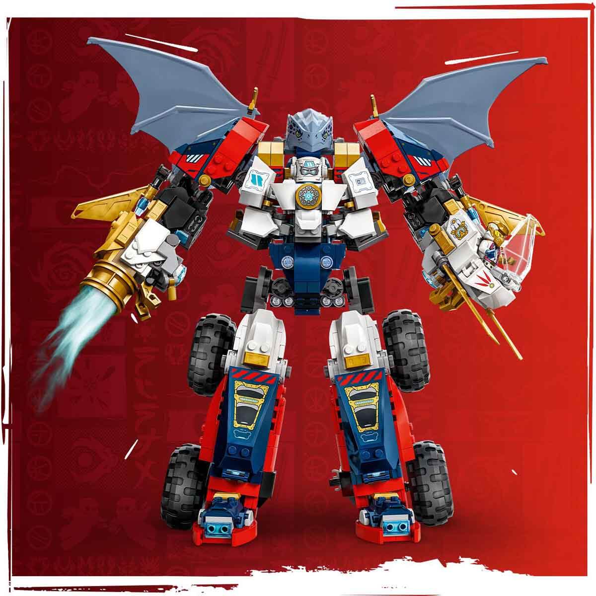 LEGO NINJAGO Zane'in Ultra Kombo Mech'i 71834