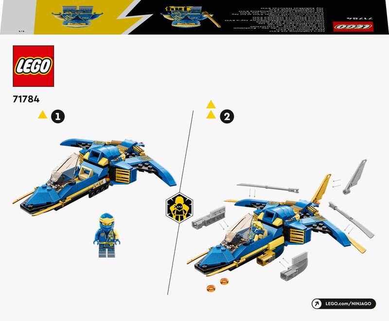 LEGO Ninjago Jay'in Yıldırım Jeti EVO 71784