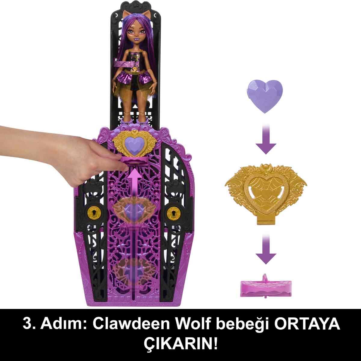 Monster Mysteries ile Gizemli Arkadaşlar Clawdeen Wolf HXH85