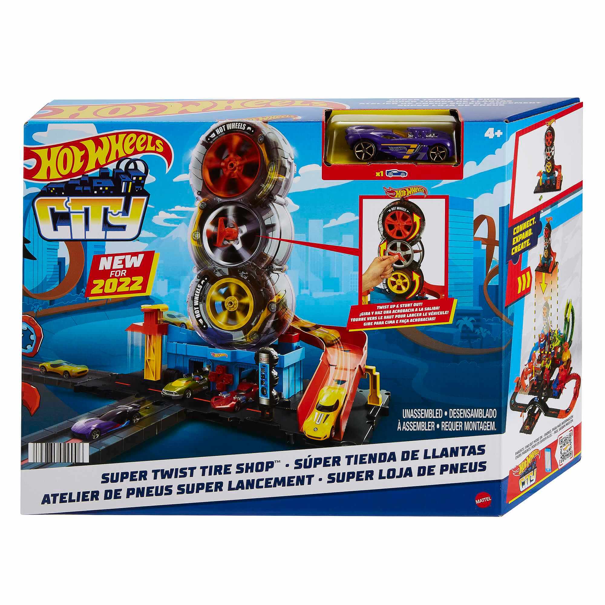 Pista de Carrinhos Helicóptero Double Park Speedster 77 Peças - Polibrinq,  PK002 - Aqui Tem Pechincha