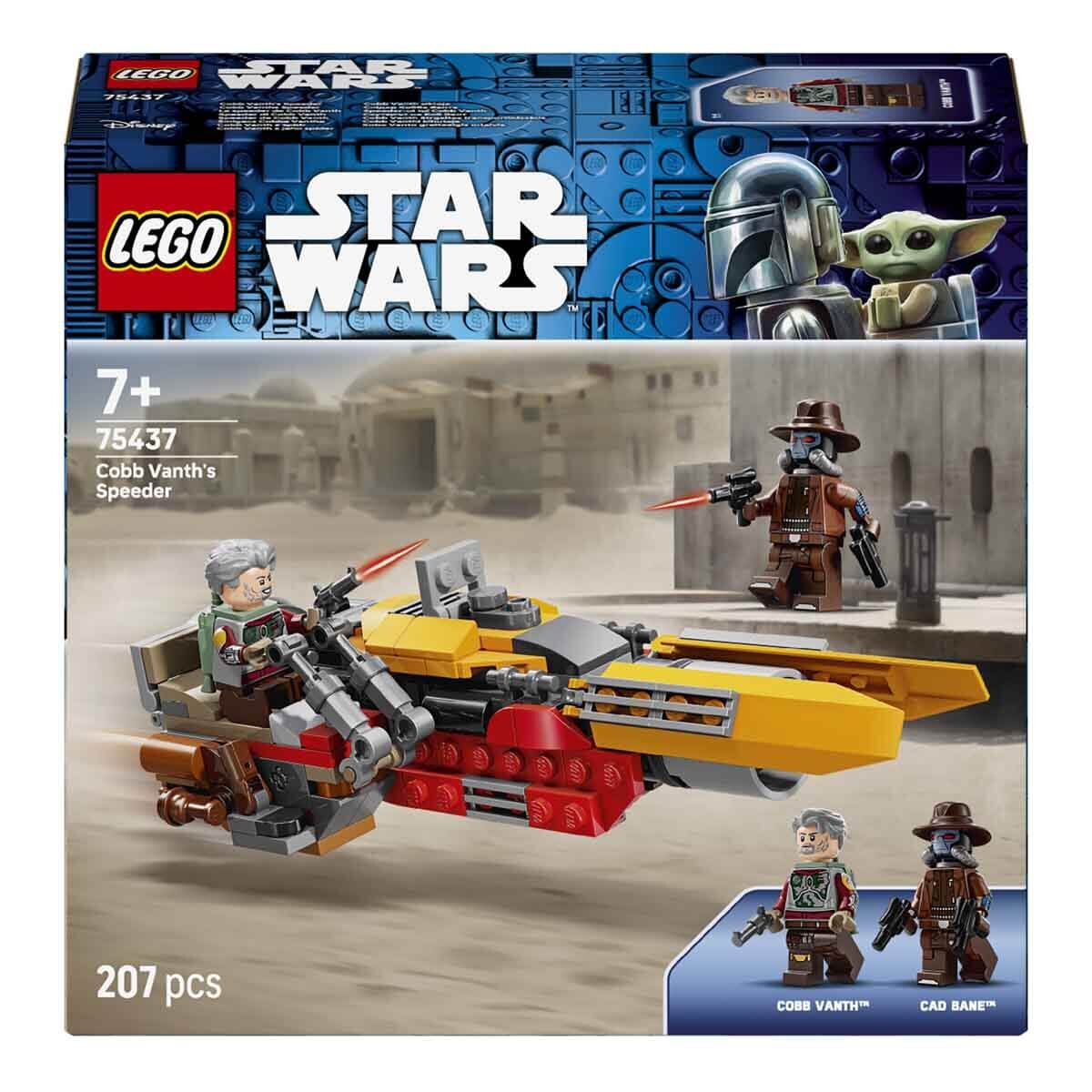 Kei LEGO Star Wars: The Mandalorian Cobb Vanth'ın Hız Motoru 75437