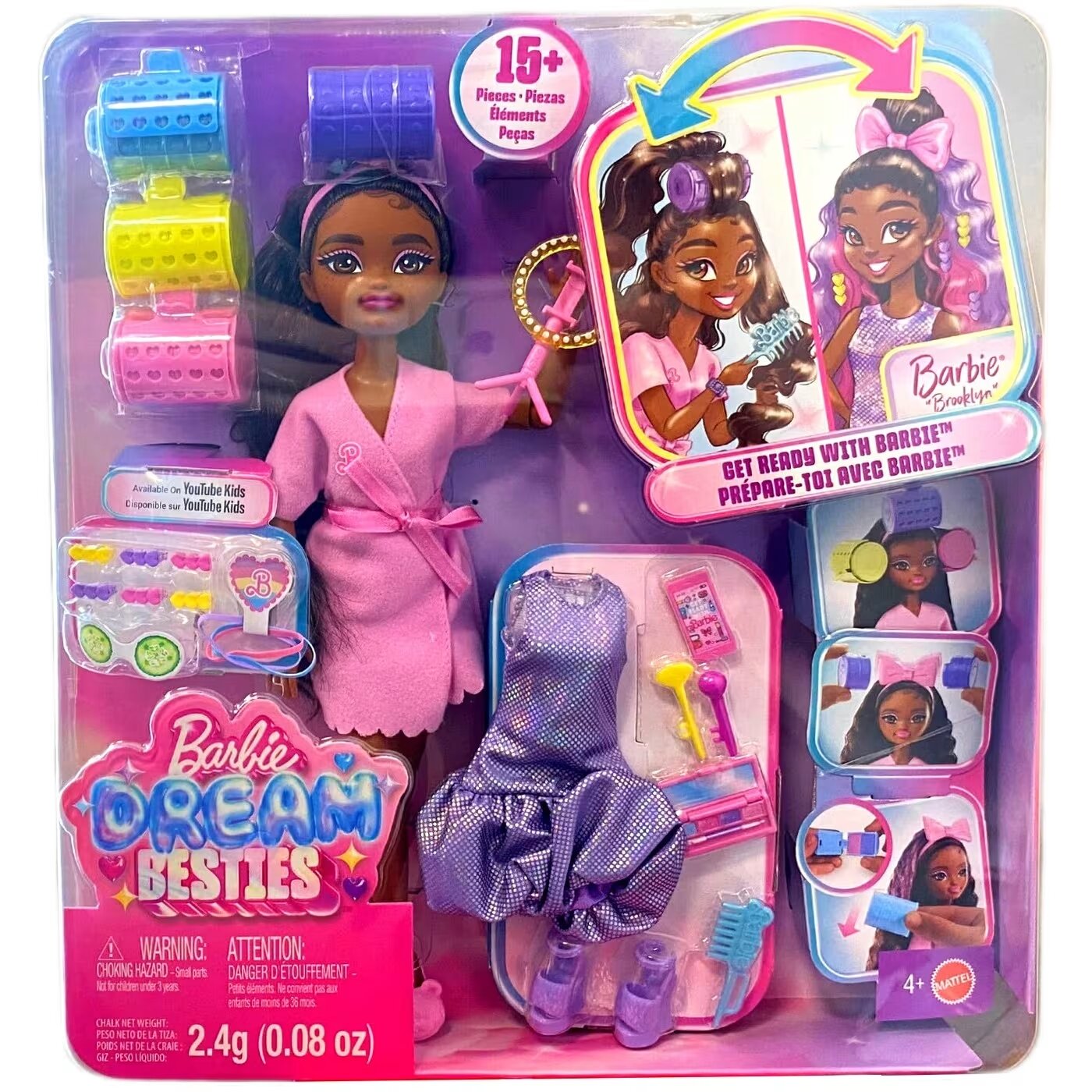 Barbie Dream Besties Brooklyn Bebek ve Aksesuarları JGG39