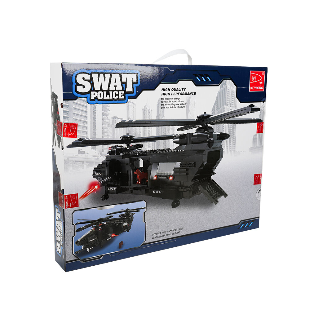 Ausini Swat Police 853 Parça