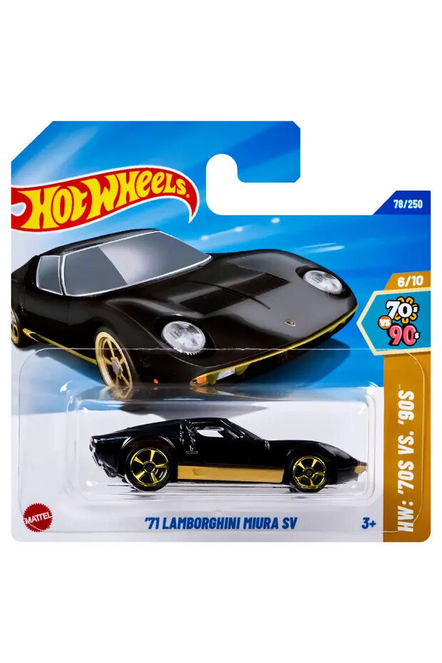 Hot Wheels '71 Lamborghini Miura P400 SV JFN83