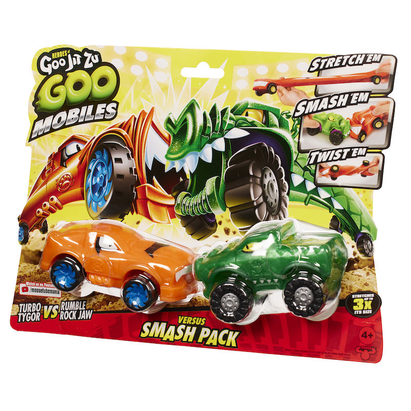 Goojitzu Goo Mobiles Stretch Araçlar 2'li Paket Turbo Tygor ve