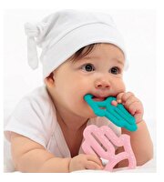 Silikon Diş Kaşıyıcı Pembe