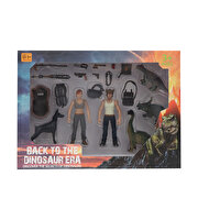 2'li Figürlü Dinozorlu Savunma Seti