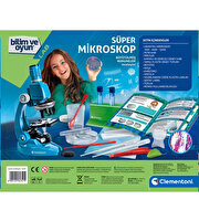 Clementoni Bilim ve Oyun Süper Mikroskop