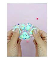 Işıklı Şeffaf Pati Squishy