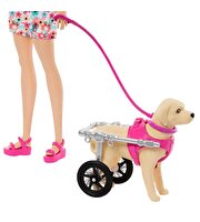 Barbie ve Engelli Köpeği Oyun Seti HTK37