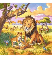 Ravensburger Wild Animals Puzzle 49x3 Parça