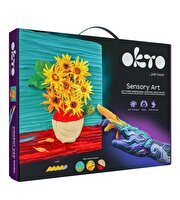 OKTO Sunflowers 3D Duyusal Sanat Seti