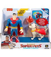 Fisher Price DC League Of Super Pets Superman ve Krypto HGL02