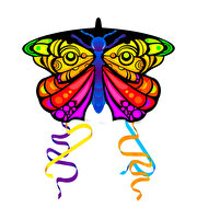 Sevimli Kelebek Uçurtma 30 Cm