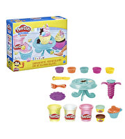Play-Doh Eğlenceli Mutfağım Oyun Seti Confetti Cupcakes F2929