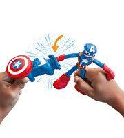 Play Doh Marvel Figürü ve Oyun Hamuru Seti Captain America G0056