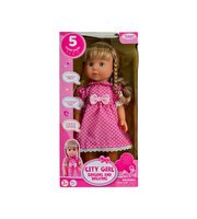 City Girl Şarkı Söyleyen ve Yürüyen Bebek 43 Cm