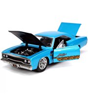 Jada Looney Tunes Roadrunner Plymouth 1970 1:24 Ölçek Araba ve Figür 7 Cm