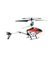 Işıklı Şarjlı 2.4 GHz Uzaktan Kumandalı Helikopter Kırmızı