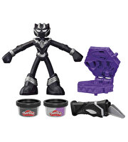 Play Doh Marvel Figürü ve Oyun Hamuru Seti Black Panther G0055
