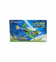 Sesli ve Işıklı Mekanik Ok Atan Tabanca Yeşil