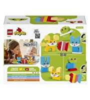 LEGO DUPLO İlk 3'ü 1 Arada Yaratıcı Sevimli Hayvanlar 10477