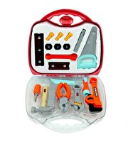 18 Parça Kırmızı Çantalı Tamir Seti