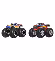 Hot Wheels Monster Trucks Güçlü İkili 1:64 Arabalar Hot Wheels Racing JCC83