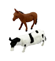 Poşette 6'lı Çiftlik Hayvan Seti