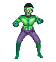 Hulk Basic Kostüm 10-12 Yaş