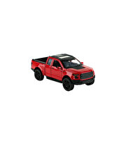 Die Cast 1:32 Sesli ve Işıklı Çek Bırak 4x4 Kamyonet Kırmızı