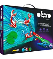 OKTO Koi Fish 3D Duyusal Sanat Seti