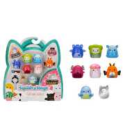Squishmallows Squish-A-Longs 8 Figür + Yüzük Seti S2 Seri 4