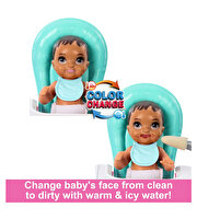 Barbie Bebek Bakıcılığı Oyun Seti HTK34