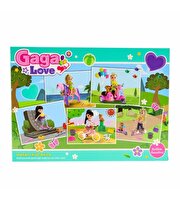 Gaga Love ve Köpeği Motosiklet Gezisi Pembe