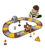 İnşaat Tracks Yol Set 96 Parça