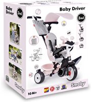 Smoby Baby Driver 3'ü 1 Arada Üç Tekerlekli Bisiklet