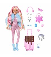 Barbie Extra Seyahat Bebekleri Kar Temalı HPB16