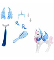 Barbie Mavi Saçlı Prenses Bebek HRR16