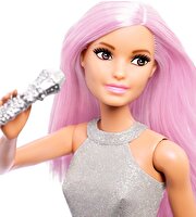 Barbie Kariyer Bebekleri Pop Star Bebek ve Mikrofonu FXN98