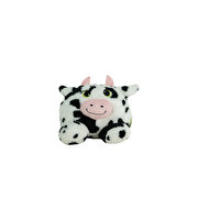 Oturan Siyah Beyaz İnek Yastık