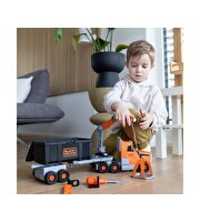 Smoby Black+Decker Alet Çantalı Vinçli Kamyon