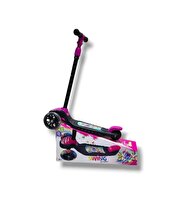 Swing Işıklı Scooter Pembe