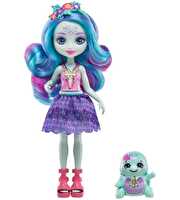 Enchantimals Popüler Karakter Bebekler Tolene Turtle ve Holder HXB96